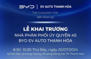 Khai trương BYD Thanh Hoá